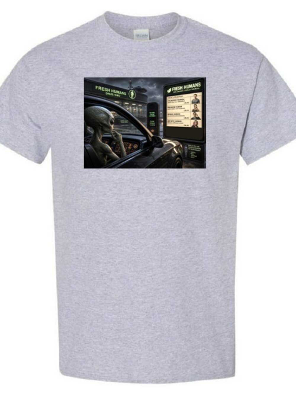 Fresh Humans Drive Thru - T-Shirt